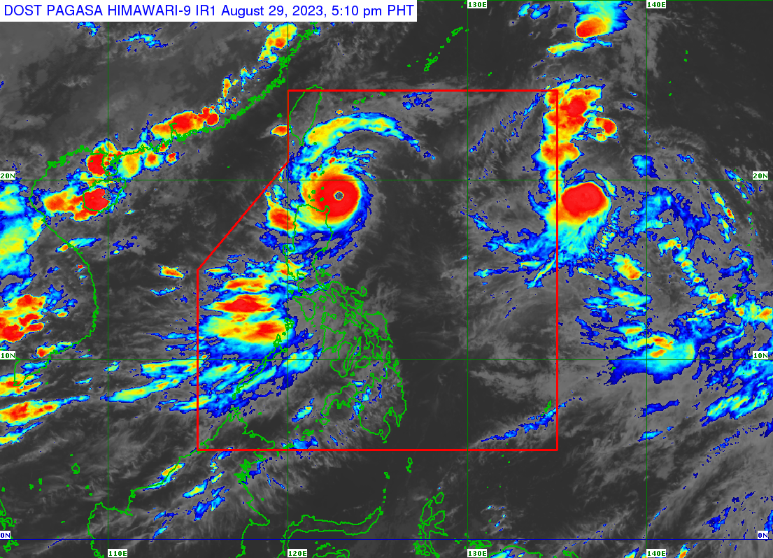 Pagasa Typhoon Goring Intensifies Signal No 4 In Part Of Babuyan