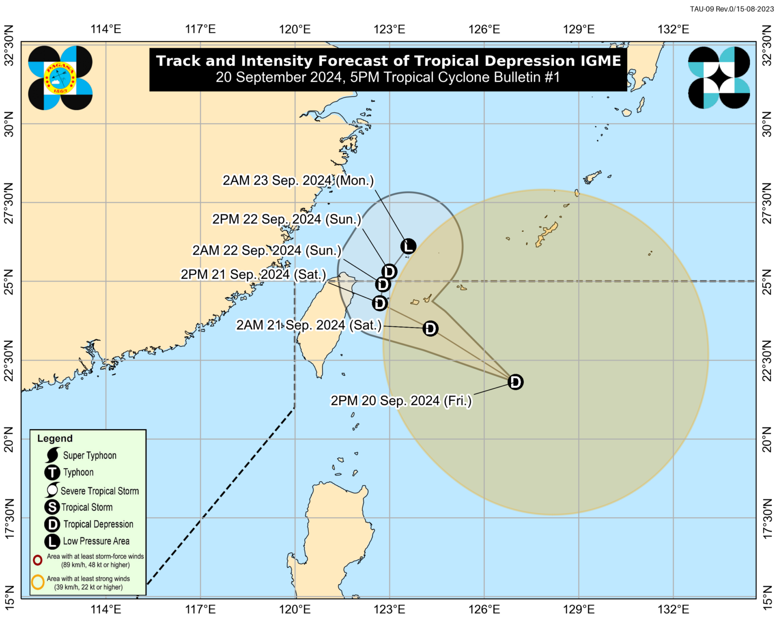 Lpa Becomes Tropical Depression Igme Signal No In Batanes