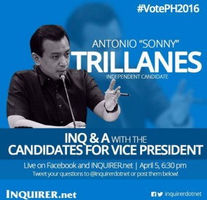 LIVESTREAM: INQ & A with Trillanes