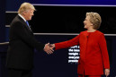 Clinton edges ahead of Trump in post-debate poll bump