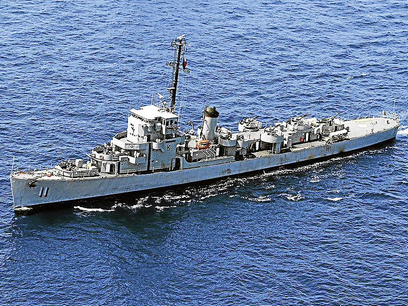 The BRP Rajah Humabon. STORY: Plan to turn BRP Humabon into museum scrapped