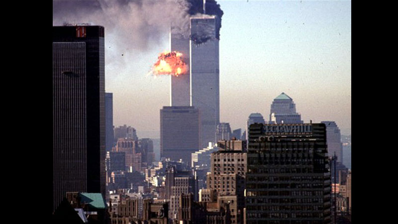A hijacked commercial plane crashes into the World Trade Center in New York City on September 11, 2001. AFP FILE PHOTO