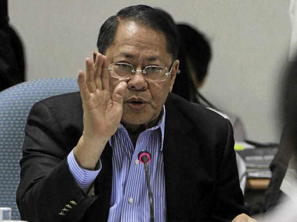Senator Edgardo Angara. INQUIRER file photo