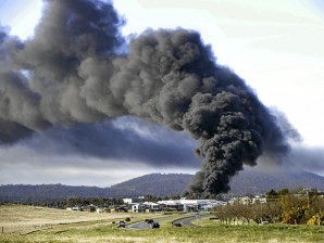 Canberra fire