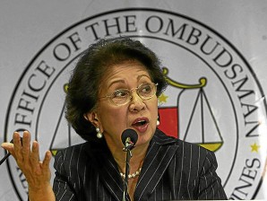 Conchita Carpio Morales, Ombudsman, Renato Corona