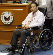 Chief Justice Renato Corona, a longtime diabetic with two bypass surgeries in the past, was still confined at the intensive care unit of The Medical City in Pasig City due to the “hypoglycemic episode” he suffered soon after delivering a three-hour “opening statement” on Tuesday.