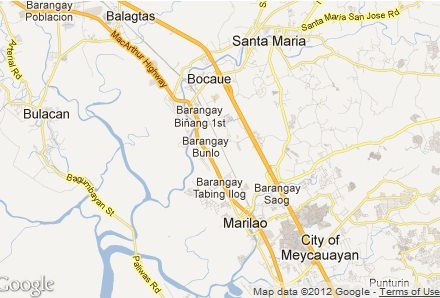 Marilao Bulacan Hazard Map