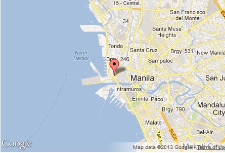 Tondo Manila Philippines Map