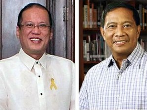 President Benigno Aquino III and Vice President Jejomar Binay. INQUIRER FILE PHOTO