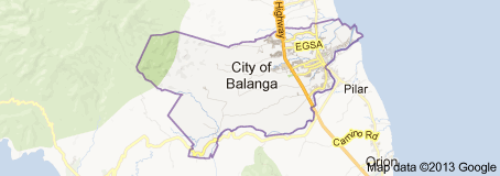 Balanga City Map 