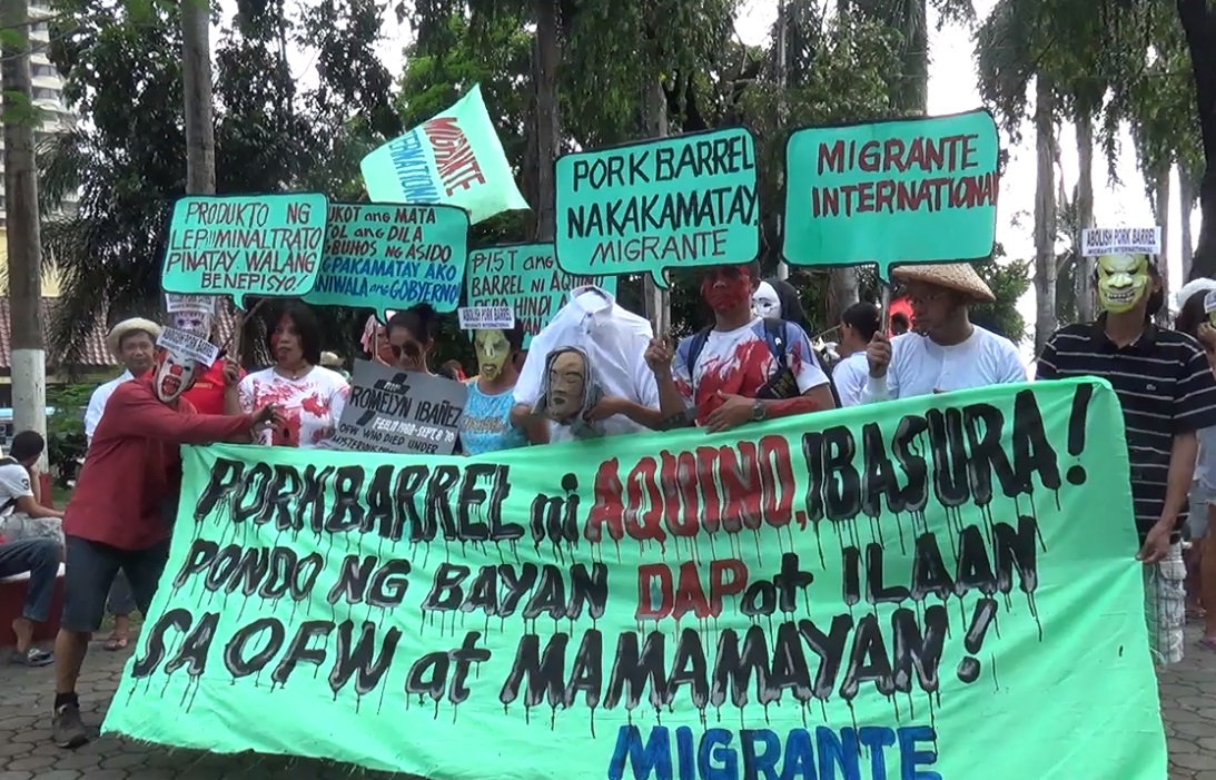 Antipork protesters fight ‘kapre’, ‘tikbalang’, ‘manananggal’ in gov’t