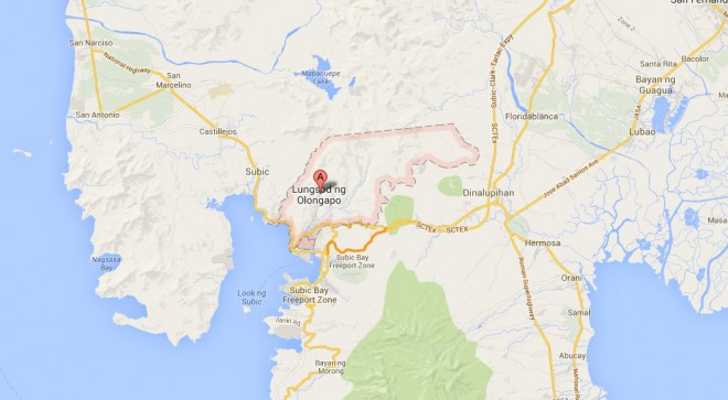 olongapo-city-map