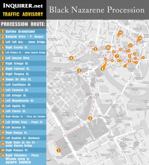Black Nazarene Route