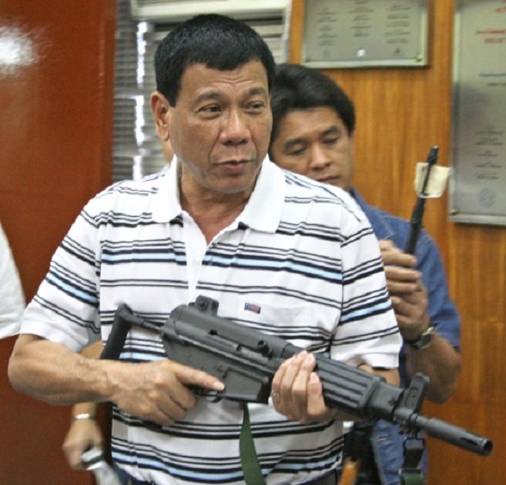 Davao Mayor Rodrigo Duterte. INQUIRER MINDANAO FILE PHOTO