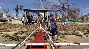 SUPERTYPHOON “Yolanda” has turned a paradise into a wasteland after strong winds ravaged “Little Boracay,” the island-village of Olotayan in Roxas City, Capiz province. MARICAR CINCO/INQUIRER SOUTHERN LUZON