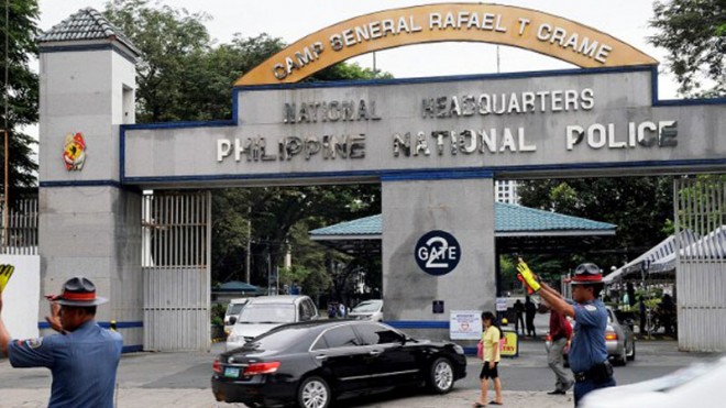 Camp Crame in Quezon City. AFP  FILE PHOTO