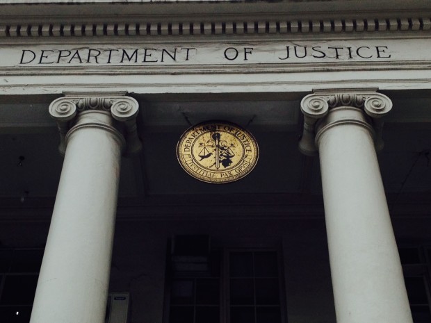 Department of Justice DOJ facade