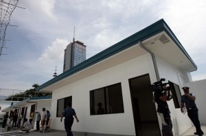 PNP Custodial Center at Camp Crame, Quezon City. FILE PHOTO