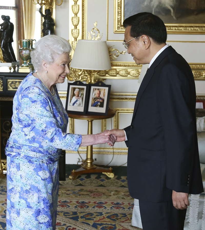 china visit queen elizabeth