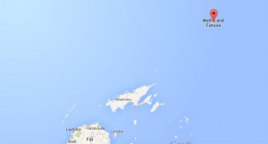 South Pacific Islands Wallis and Futuna map