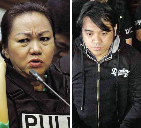 Janet Lim-Napoles (left) and Benhur Luy (right).  INQUIRER FILE PHOTOS