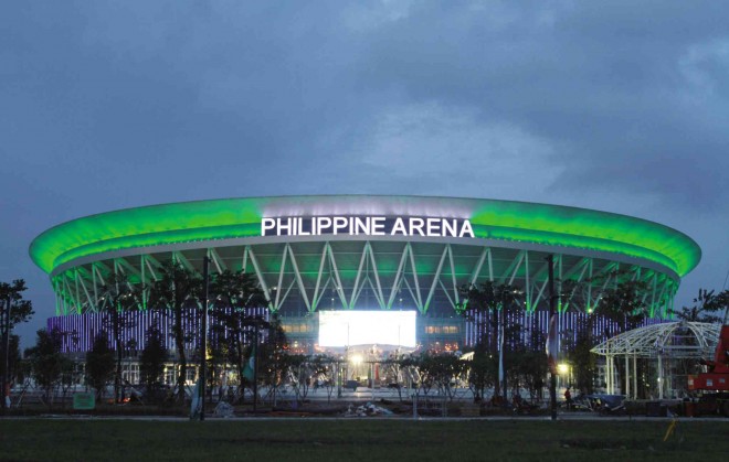  Iglesia Ni Cristo’s Philippine Arena, billed as the “world’s largest indoor arena”. EDWIN BACASMAS