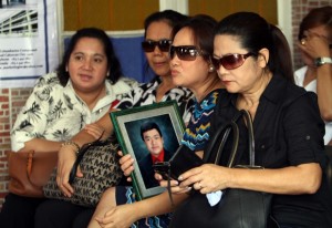 The grieving family of Guillo Servando, a victim of fatal hazing.