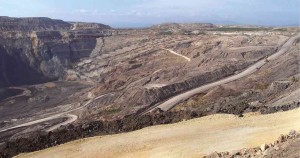 FIVE workers died and five others went missing when a portion of the western wall of the Panian open-pit coal mine on Semirara Island collapsed on Feb. 13 last year. NESTOR P. BURGOS JR