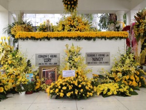 Cory and Ninoy Aquino's tomb