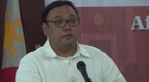 Lawyer Harry Roque: A threat to my security. RYAN LEAGOGO/INQUIRER.net