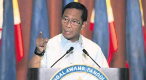 Vice President Jejomar Binay: Open to a lifestyle check “anytime”. INQUIRER FILE PHOTO