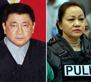 Sandiganbayan Associate Justice Gregory Ong and Janet Lim-Napoles. INQUIRER FILE PHOTO