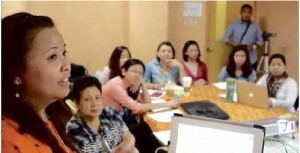 SPEECH-LANGUAGE pathologists participate in Manalansan’s instructional and mentoring program.