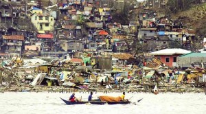 A VIEW of one part of the Tacloban City port days after Supertyphoon “Yolanda” struck last year  MARK ALVIC ESPLANA/INQUIRER SOUTHERN LUZON 