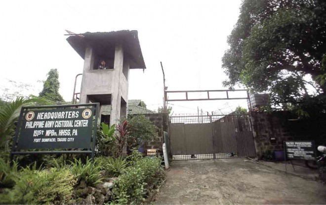THE AFP CUSTODIAL Center in Fort Bonifacio, Taguig City, is the new home of retired Maj. Gen. Jovito Palparan Jr., who is facing criminal charges of kidnapping and serious illegal detention for the 2006 disappearance of two students from the University of the Philippines. RAFFY LERMA