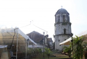 Loay  church after  being heavily damaged by the October 15 earthquake that occured in the province 1 year ago. FILE PHOTO
