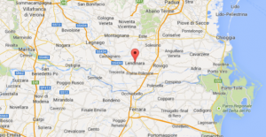Lendinara, Rovigo Italy Map