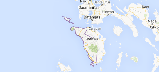 occidental mindoro map