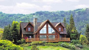 TAGAYTAY HIGHLANDS LOG CABIN  Vice President Jejomar Binay reportedly bought a Redwood-type three-bedroom unit log cabin in 1997 for P15 million at The Woodlands in Tagaytay City. Photo shows a log home in The Woodlands posted on the website of Tagaytay Highlands. Houses at The Woodlands are made of western red cedar logs.  PHOTO FROM TAGAYTAY HIGHLANDS WEBSITE