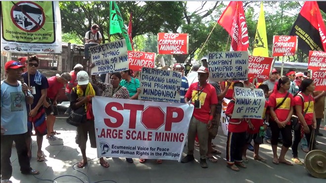 Mining Protesters