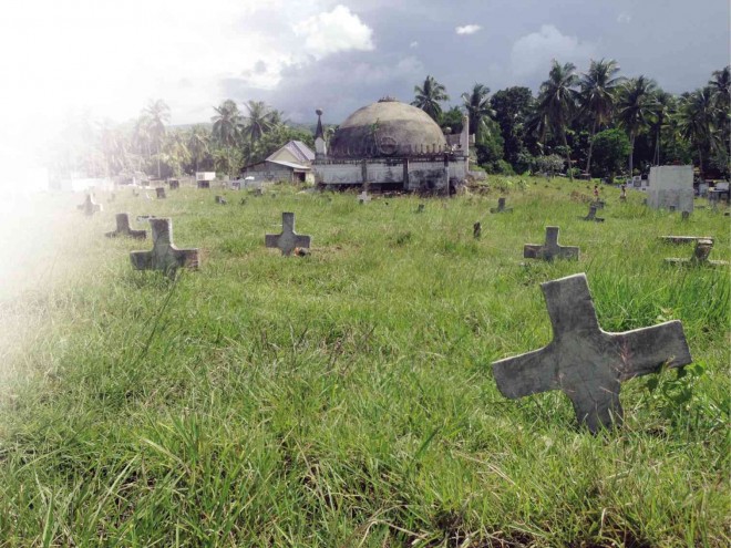 WHAT remains of the mausoleum of the Lufranco clan at Calape Catholic Cemetery is the dome that now covers the six tombs there.