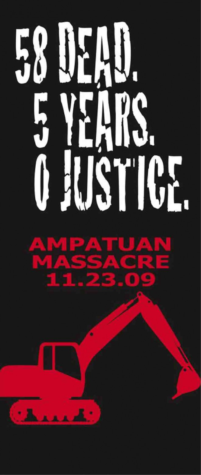 ONE of the logos for the commemoration of the massacre. NUJP LOGO 