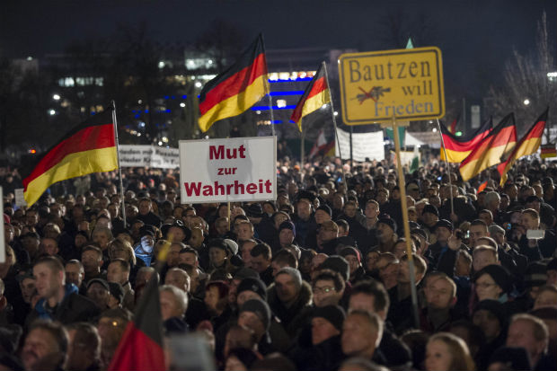 Germany anti-islam protest