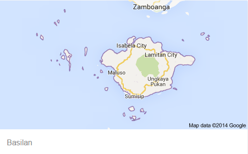 Basilan Map 