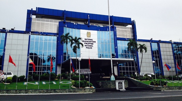 The Philippine National Police headquarters in Camp Crame STORY: PNP wants ‘e-sabong’ classified as illegal gambling