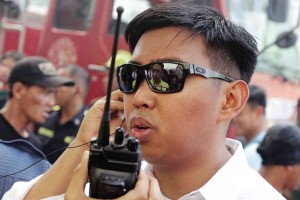 Makati Mayor Junjun Binay: "We are not taking any chances. We need to be ready for any eventuality." Inquirer file photo. 
