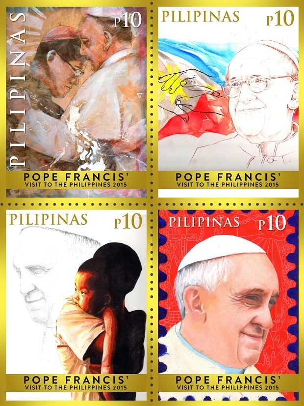 The “block of four” commemorative stamps. CONTRIBUTED PHOTO/PhilPost MEdia