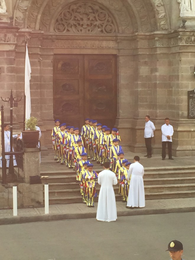 Mini Swiss Guards from Bulacan PHOTO/TETCH TORRES