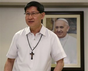 Manila Archbishop Luis Antonio Cardinal Tagle  AP FILE PHOTO