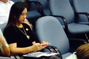 Acting Health Secretary Janette Garin: President Benigno said he is 'satisfied' with her performance. 
